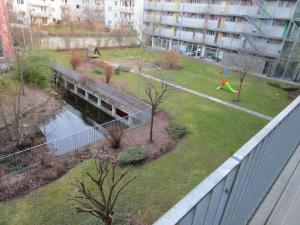 Zahrada ubytování Apartment Schultheiss