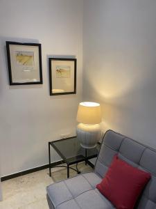 Posedenie v ubytovaní Apartament Alameda center