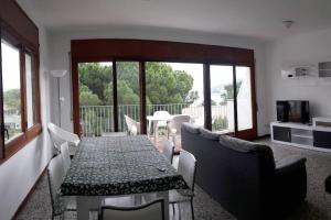 Posezení v ubytování La Timba, Dúplex de 3 hab. con vistas excepcionales S3
