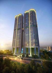 a large building with many windows in a city at NEW! Atlantis Residence I D1607 Premium 2BR I 5-10pax I Swing I JonkerSt I City Centre by Jay Stay in Melaka