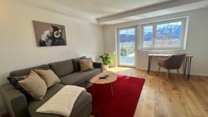 Posezení v ubytování Ferienwohnung Alpen-Panorama + 9 fotografií