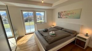 Posezení v ubytování Ferienwohnung Alpen-Panorama