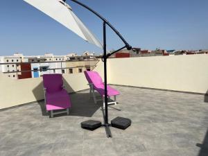 Balkon ili terasa u objektu Agadir vibes en-suite rooms