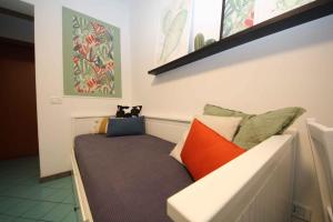 Voodi või voodid majutusasutuse Apartments in Rosolina Mare 24857 toas