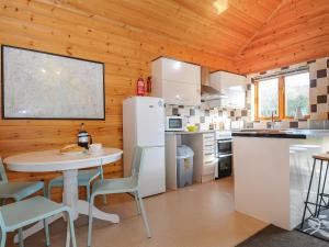 Kuchyň nebo kuchyňský kout v ubytování Trevano