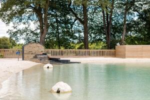 Domaine Mélusine - à 2km du Puy duFou France !内部或周边的泳池
