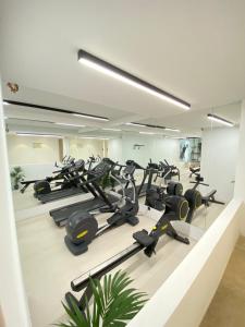 Centrum fitness w obiekcie The Olive Boutique Suites & Spa