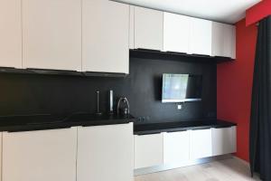 Kuchyňa alebo kuchynka v ubytovaní Studio Moderne à Tours