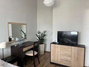 TV a/nebo společenská místnost v ubytování Business Center