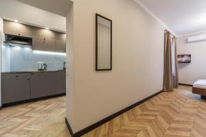 Kúpeľňa v ubytovaní Design Apartment on Mykhailivskyi Ln. 4