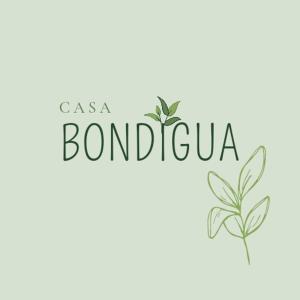 een logo voor een kruidentheebedrijf bij Casa Bondigua in Santa Marta