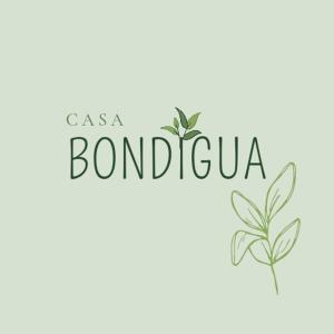 ein Logo für ein Kräuterteeunternehmen in der Unterkunft Casa Bondigua in Santa Marta