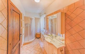 Kúpeľňa v ubytovaní Villa Pian Di Marte