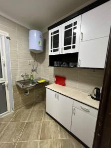 Η κουζίνα ή μικρή κουζίνα στο Cheap and Fancy apartment +10 φωτογραφίες