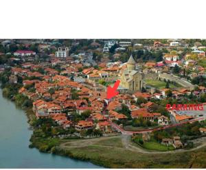 Nespecifikovaný výhled na destinaci Mccheta nebo výhled na město při pohledu z apartmánu