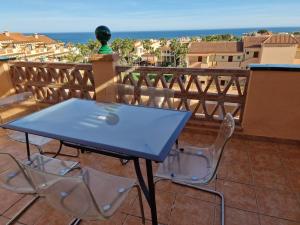 Rõdu või terrass majutusasutuses Atardecer de ensueño