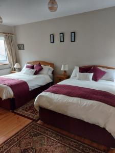 Postel nebo postele na pokoji v ubytování Elderberry B&B