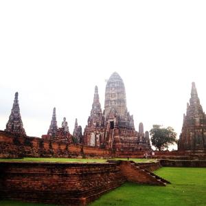 a view of the temples of angkor wat at Goodmorning by Tamarind in Phra Nakhon Si Ayutthaya