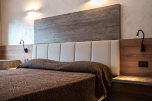 Katil atau katil-katil dalam bilik di Hotel Ciclamino