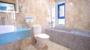 Koupelna v ubytování Easy Stay B&B