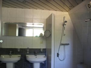 Koupelna v ubytování B&B-Edam