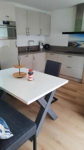 Kuchyň nebo kuchyňský kout v ubytování vakantiewoning zeumeruus