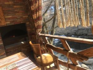 David guest house LOFT Коттеджи на берегу реки 휴식 공간