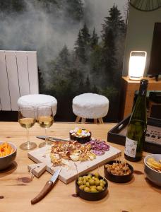 Jedlo v apartmáne alebo blízkom okolí