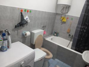 Koupelna v ubytování Apartman Andrija