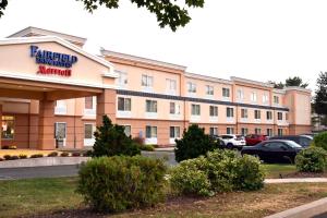 a rendering of the front of a hotel at Fairfield Inn Hartford Airport in Windsor Locks