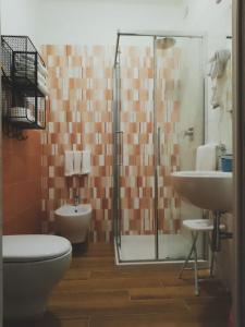 Koupelna v ubytování B&B Salsedine e Girasoli