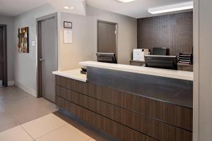 a cashier counter in a waiting room at Residence Inn Denver Tech Center in Greenwood Village