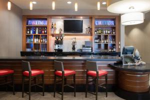Lounge nebo bar v ubytování SpringHill Suites by Marriott Las Vegas Convention Center