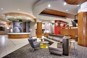 Posezení v ubytování SpringHill Suites by Marriott Las Vegas Convention Center