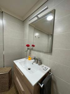 Koupelna v ubytování Ocean breeze