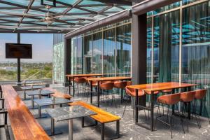 Restaurace v ubytování AC Hotel Queretaro Antea