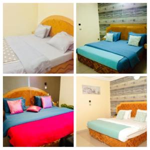 Postel nebo postele na pokoji v ubytování Ne-yo hotel & rv lodges