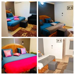 Postel nebo postele na pokoji v ubytování Ne-yo hotel & rv lodges