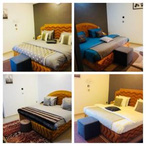 Postel nebo postele na pokoji v ubytování Ne-yo hotel & rv lodges