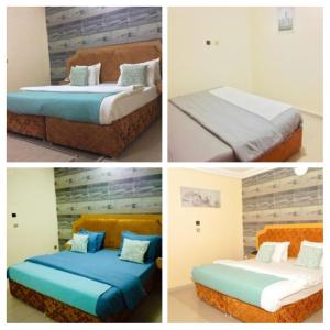 Postel nebo postele na pokoji v ubytování Ne-yo hotel & rv lodges