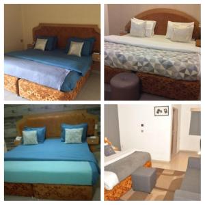 Postel nebo postele na pokoji v ubytování Ne-yo hotel & rv lodges