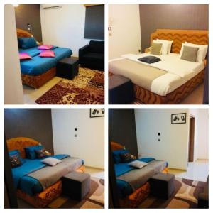 Postel nebo postele na pokoji v ubytování Ne-yo hotel & rv lodges