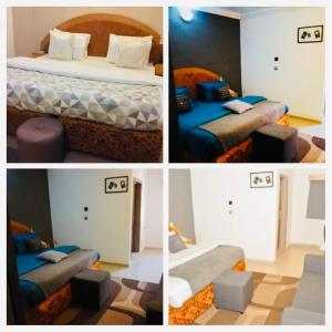 Postel nebo postele na pokoji v ubytování Ne-yo hotel & rv lodges
