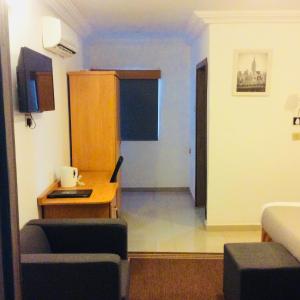 Posezení v ubytování Ne-yo hotel & rv lodges