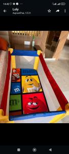 a lego play house with blocks on it at Ap 2ch city centre parking en face Hilton a cote du plage in Tangier