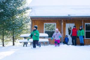 Hosté ubytování Chalets du Domaine Yamaska