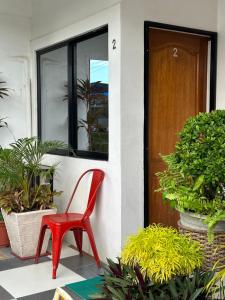 Garður fyrir utan Tacloban EVMC Gdex Transient House