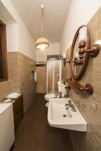 Koupelna v ubytování B&B IL GERLO