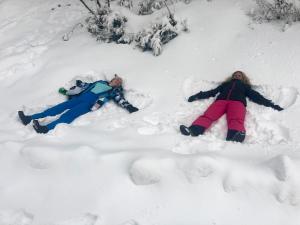 MAGNIFICENT SKIING ON MOUNT BULLER v zimě