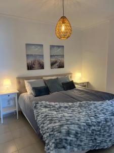 Posteľ alebo postele v izbe v ubytovaní Playa Cristo Amazing Beach Terrace Appartment
